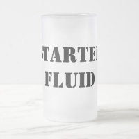 Starter Fluid Funny Typografy