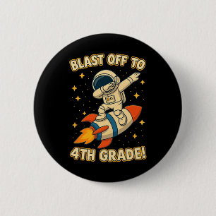 Startet ab 4. Klasse Rakete Dab Weltraum Coole Sch Button