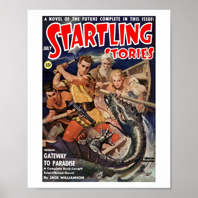Startling Stories (Juli 1941) Poster (Vorne)