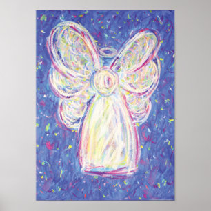 Startnight Angel Art Print Poster