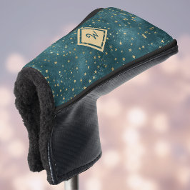 Startnight Space Design mit Gold Monogram Golf Headcover