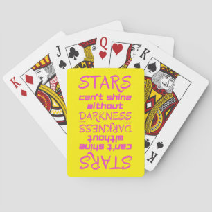 STARTS KÖNNEN OHNE DARKNESS-Inspiration NICHT SCHA Spielkarten