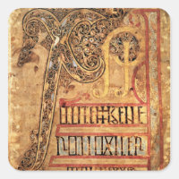 Startseite aus Lichfield Gospels, c.720