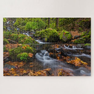 Starvation Creek Falls Columbia Gorge, Oregon Puzzle
