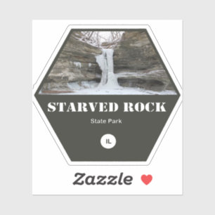 Starved Rock Staat Park Aufkleber