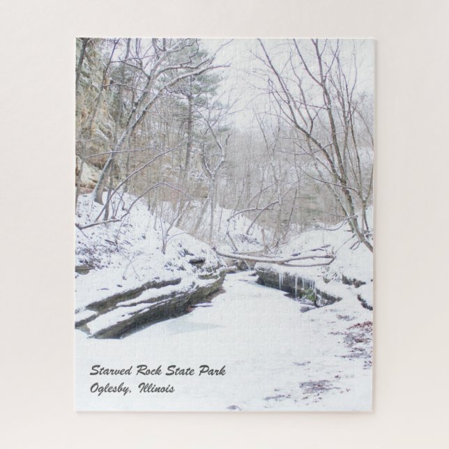 Starved Rock Staat Park Jigsaw Puzzle (Vertikal)