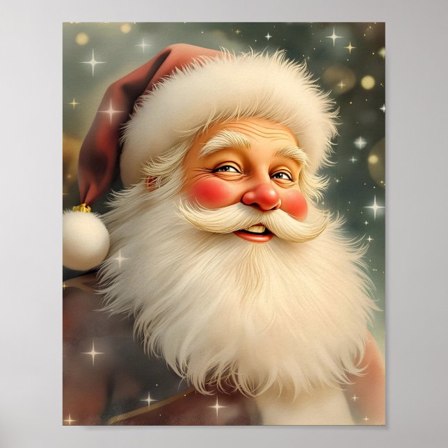 Stary Santa Digital Poster (Vorne)
