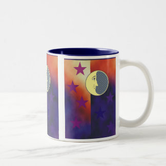 Stary, Stary Nacht Zweifarbige Tasse