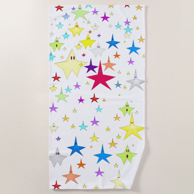 Starzy Beach Tower Strandtuch (Vorderseite)