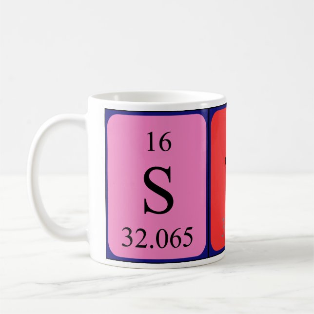 Stas Periodenname Tasse (Links)