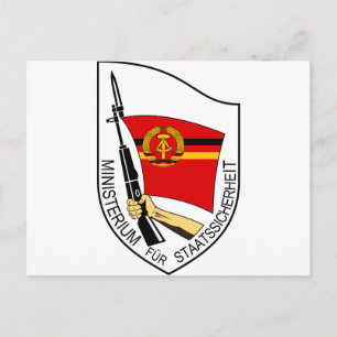Stasi - DDR (Deutsche Demokratische Republik) Postkarte