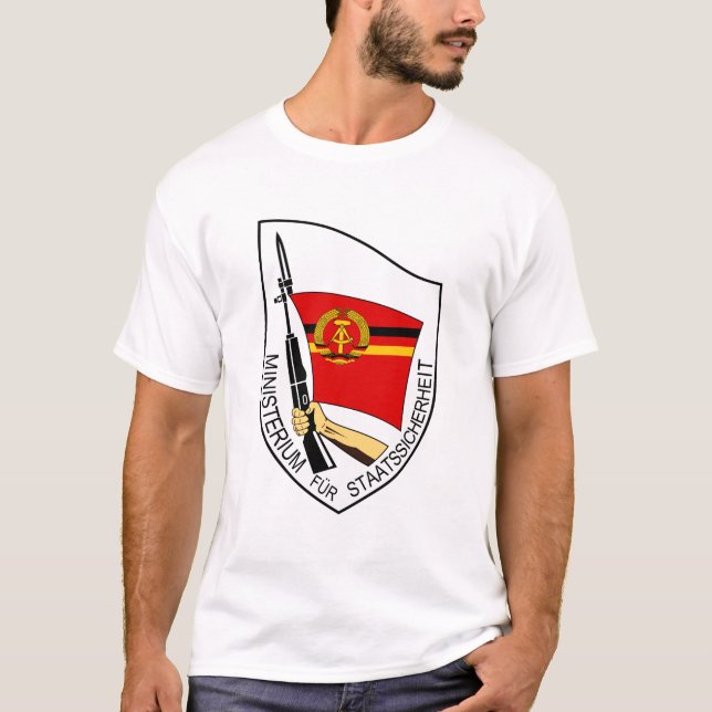 Stasi - DDR (Deutsche Demokratische Republik) T-Shirt (Vorderseite)