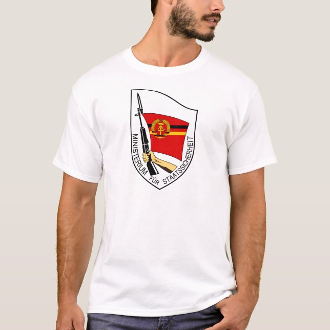 Stasi - DDR (Deutsche Demokratische Republik) T-Shirt (Vorderseite)