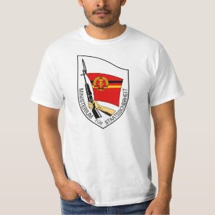 Stasi, Ministerium für Sicherheit des Staat, DDR T-Shirt