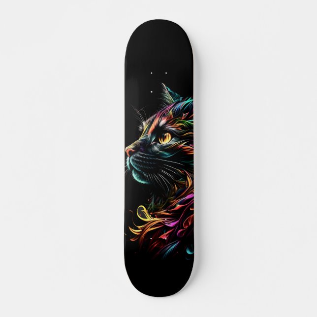State Feline Profil Skateboard (Vorne)