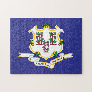 State Flag of Connecticut, USA Puzzle