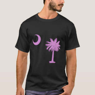 State Flag Palmetto Moon Sc Pride T-Shirt