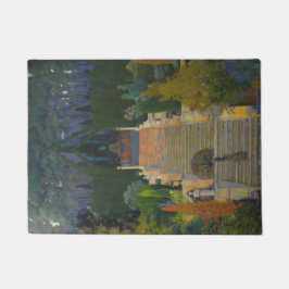 State Garden in Mallorca (von Santiago Rusiñol) Fußmatte