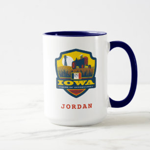 State Pride Iowa Tasse