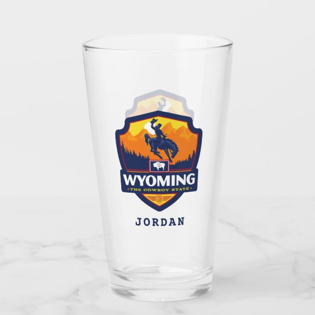 State Pride Wyoming Glas (Vorderseite)