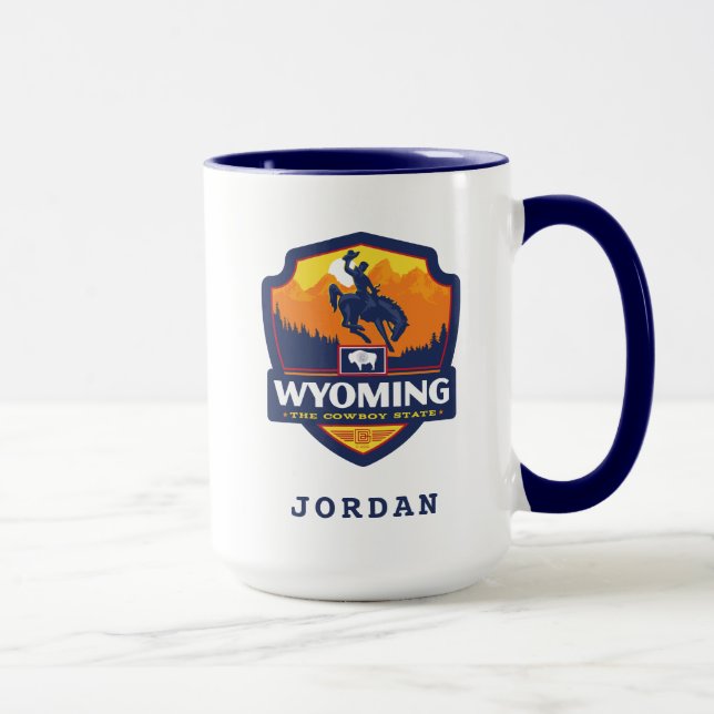 State Pride Wyoming Tasse (Rechts)
