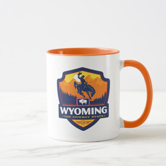 State Pride Wyoming Tasse (Rechts)