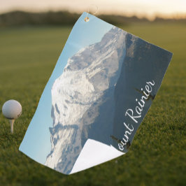 Stated Mount Rainier Landschaft Golfhandtuch