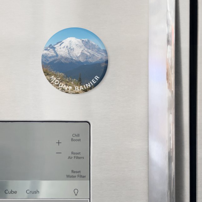 Stated Mount Rainier Landschaft Magnet (In Situ (Kühlschrank))
