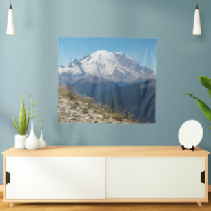 Stated Mount Rainier Landschaft Wandteppich