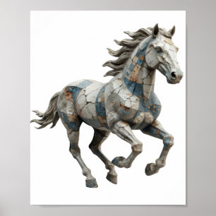 Statement Grau ABSTRACT ART Grafikdesign Poster