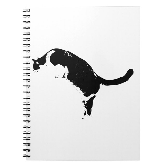Statement Katzennotizbuch Notizblock (Vorderseite)