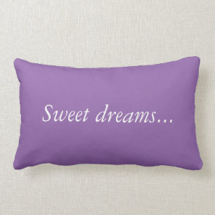 Statement-Kissen "Sweet Dreams" Lendenkissen