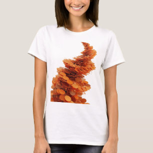 Statement Orange ABSTRACTE KUNST Moderne Gestaltun T-Shirt