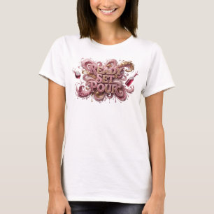 Statement Pink READY SET POUR Grafik T-Shirt