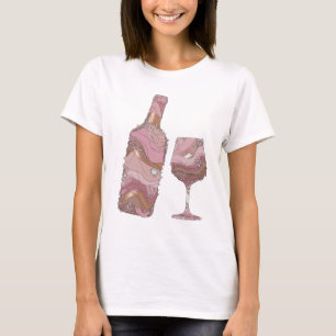 Statement Silber ABSTRACTE KUNST Moderne Gestaltun T-Shirt