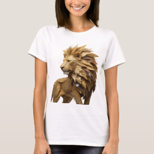 Statement Silber LION KING Textdesign T-Shirt