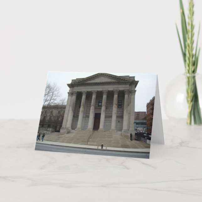 Staten Island County Gericht-Gruß-Karte Karte (Vorderseite)