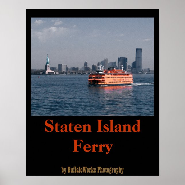 Staten Island-Fähre Poster (Vorne)