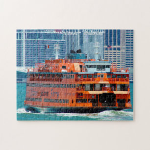Staten Island Fähre. Weihnachtsgrüße Puzzle