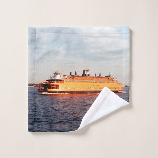Staten Island Ferry Handtuchhandtuch Set (Waschlappen)