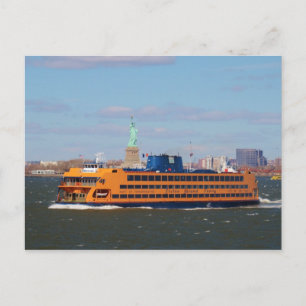 Staten Island Ferry Postkarte