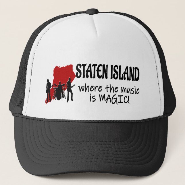 Staten Island Music Truckerkappe (Vorderseite)