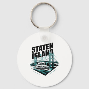 Staten Island New York Fähre _1 Schlüsselanhänger