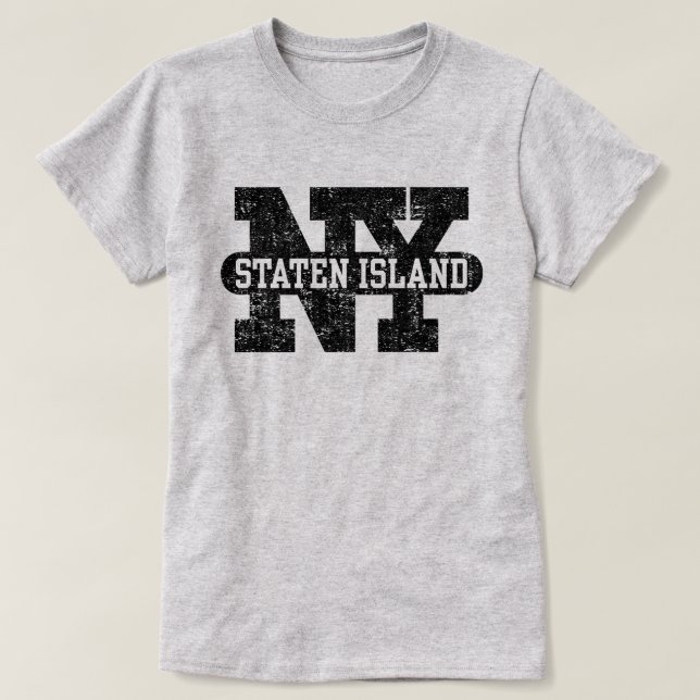 Staten Island NY T-Shirt (Design vorne)
