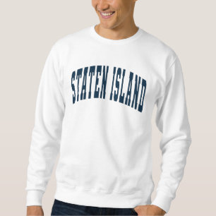 Staten Island NYC Vintage Uni Style Sweatshirt
