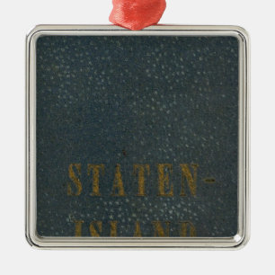 Staten Island Ornament Aus Metall