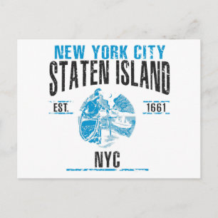 Staten Island Postkarte