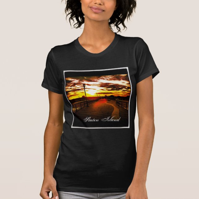 Staten- Islandsüdstrand T-Shirt (Vorderseite)