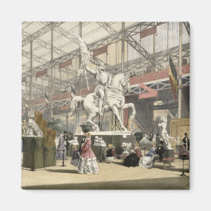 Stateus in the Belgium sektion of the Great Exhibi Magnet