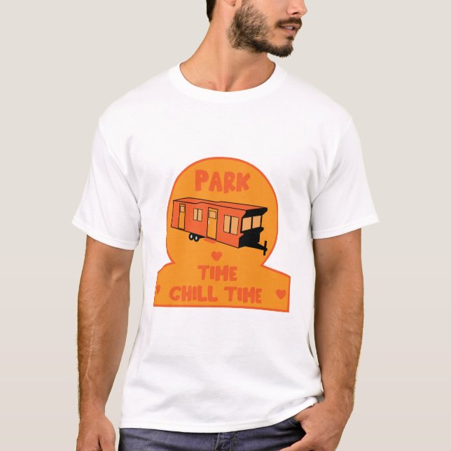 Static Caravan Zuhause Gift T-Shirt (Vorderseite)